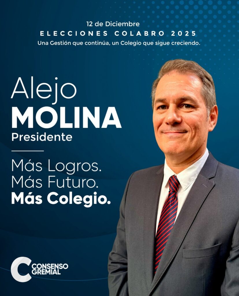 alejo-molina-2025-827x1024 Tambores y rumores electorales en el Colegio de Abogados de Rosario.