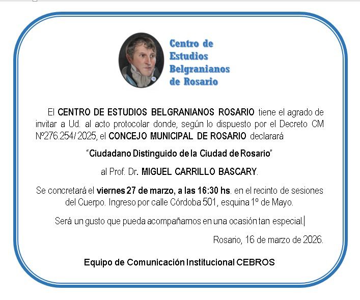 1000402299874071223032067632 El Concejo Municipal distinguirá al Dr. Miguel Carrillo Bascary como Ciudadano Distinguido