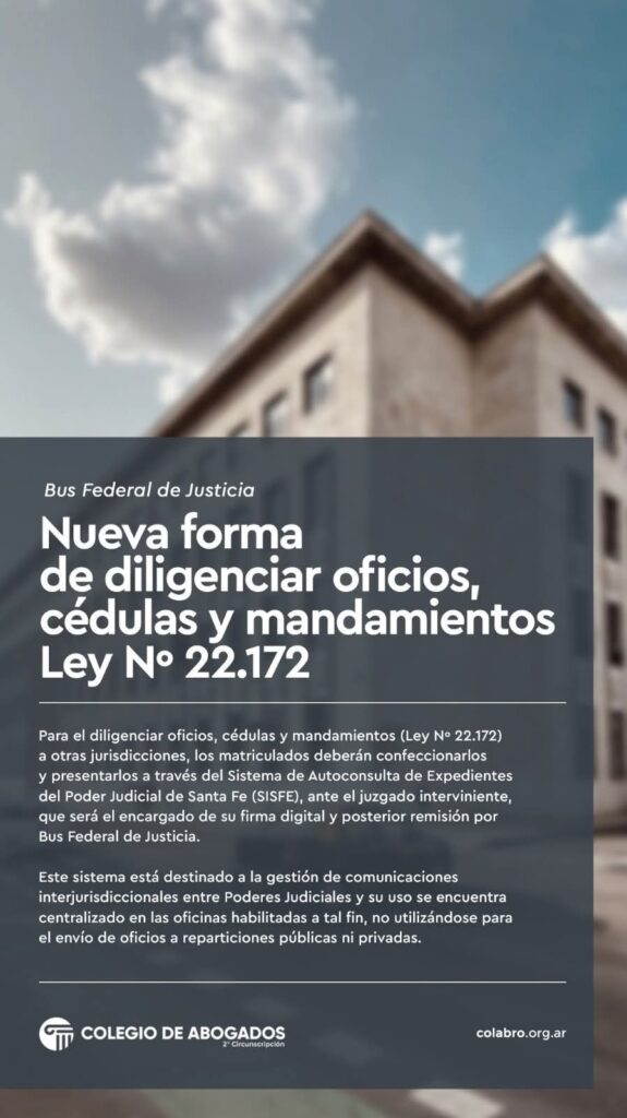 1000421344-575x1024 Cédulas y mandamientos L. 22.172: Novedades en su diligenciamiento y el rol del Bus Federal de Justicia.